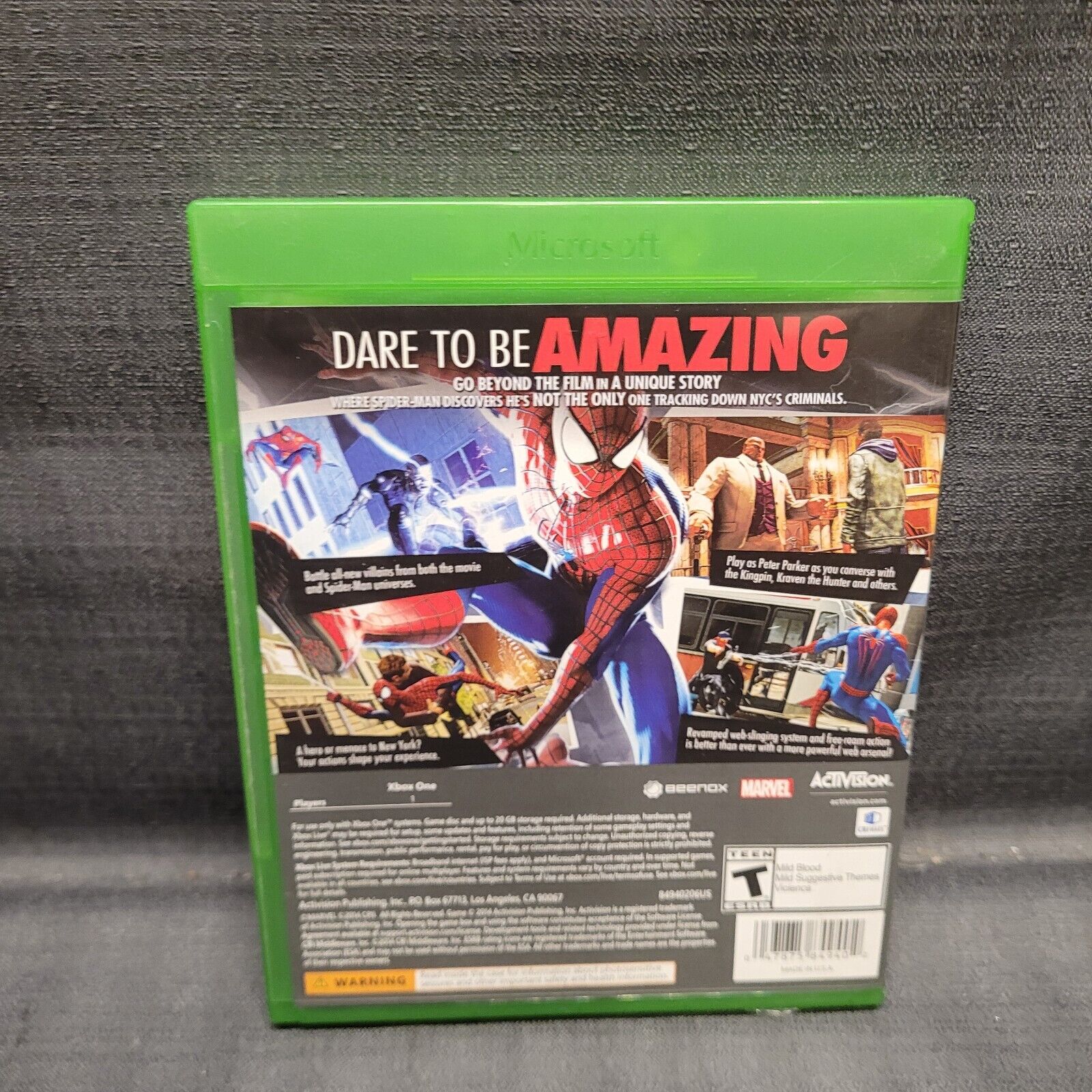 🕷MINTY🕷 Factory Sealed The Amazing Spider-Man 2 Xbox One RARE HTF VGA CGC  WATA 47875849402