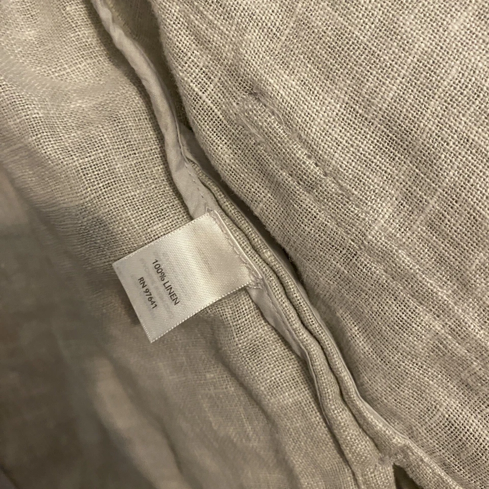 Chaqueta Blazer J Jill 100% Lino Talla XS Gris Claro Lagenlook Minimalista Foto 3 de 4