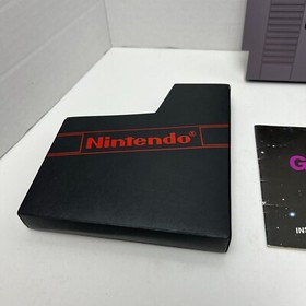 Gumshoe 5 Screw Nintendo Entertainment System NES Video Game With Box Manual