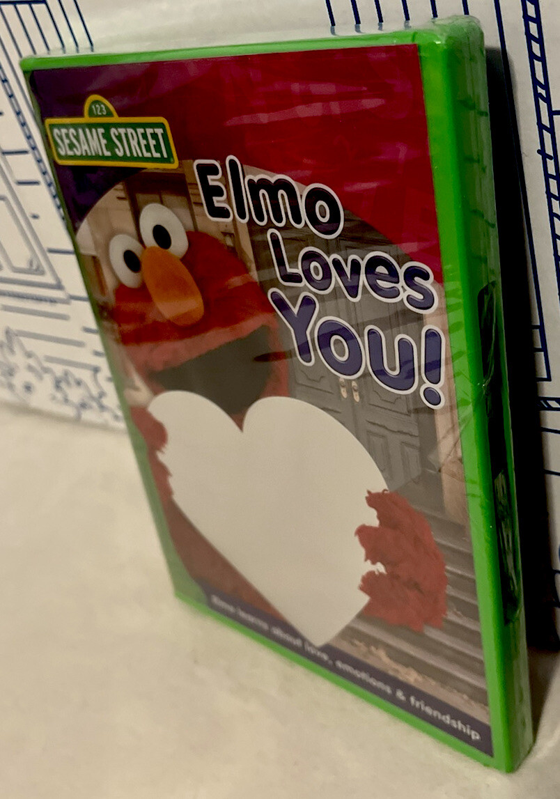 New Elmo Loves You DVD Sesame Street Kids Movie Television