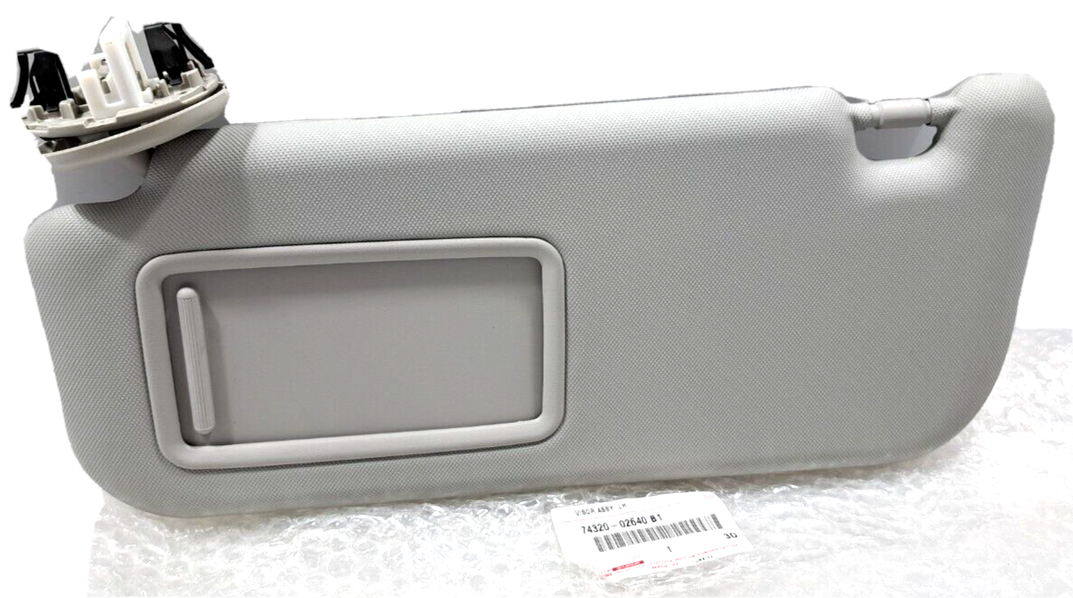 Visiera Parasole Laterale Sinistra Per Toyota RAV4 2006-2009 – Ricambio Originale In ABS Grigio, Facile Da Installare!