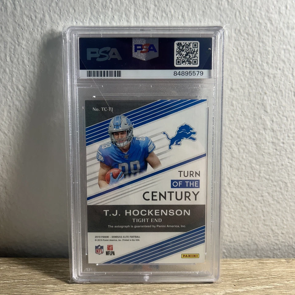 2019 Donruss Elite T.J. HockensonRed Auto #/75 - Image 2 of 2