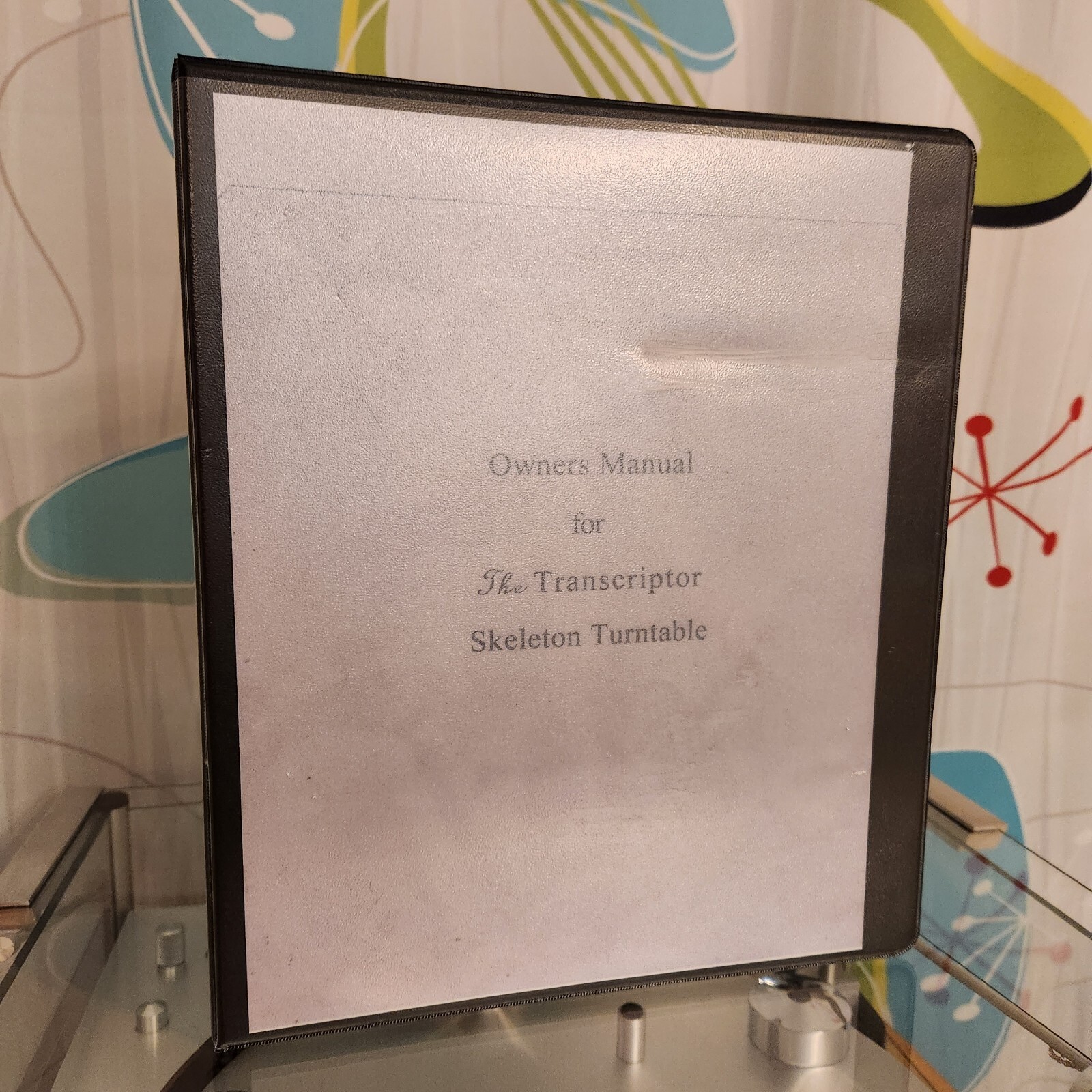 RARE Restored Transcriptors Skeleton Turntable Vintage eBay