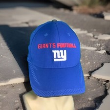 New York Giants Youth Cap Hat Blue Stretch Fit NFL Football Unisex One Size