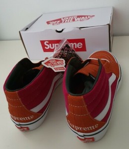 Ss18 Supreme X Vans sk8-mid imitazioni Kord fuxia scarpe da ... دعاء السفر Ss18 Supreme X Vans sk8-mid imitazioni Kord fuxia scarpe da ... دعاء السفر