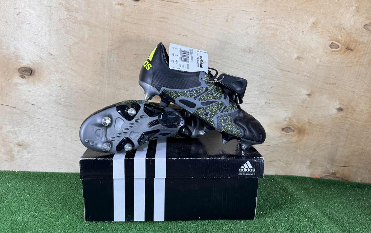 Adidas X 15.1 SG S83023 Leather Elit Blackboots Cleats mens Adidas X 15.1 SG S83023 Leather Elit Blackboots Cleats mens