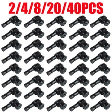 Lot Black 11.3mm Tire Wheel Stem Motorcycle Cnc Aluminum Valve 90 Degree Angled