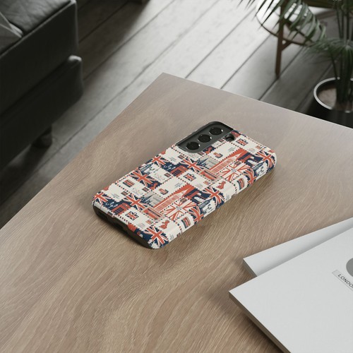 British Icons Phone Case - Union Jack, Big Ben, British Flag, London, Wrap Print - Picture 157 of 177