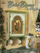ETCHED ELEGANCE IN ACRYLICS Susan Schmitz Decorative Painting Pattern BOOK