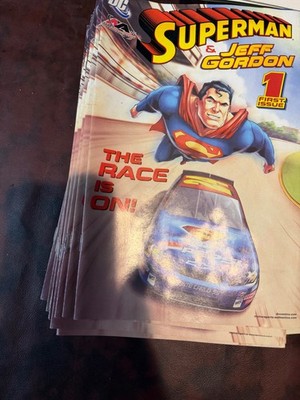 Superman & Jeff Gordon #1 First Issue DC Comics NASCAR Racing 2006