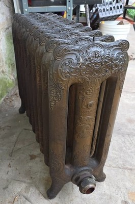 Antique ornate Cast Iron Radiators Rococo American Radiator Co ~ various sizes