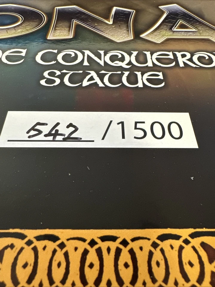 New Conan The Conqueror Statue CS Moore Clayburn 542/1500 - Image 2 of 4