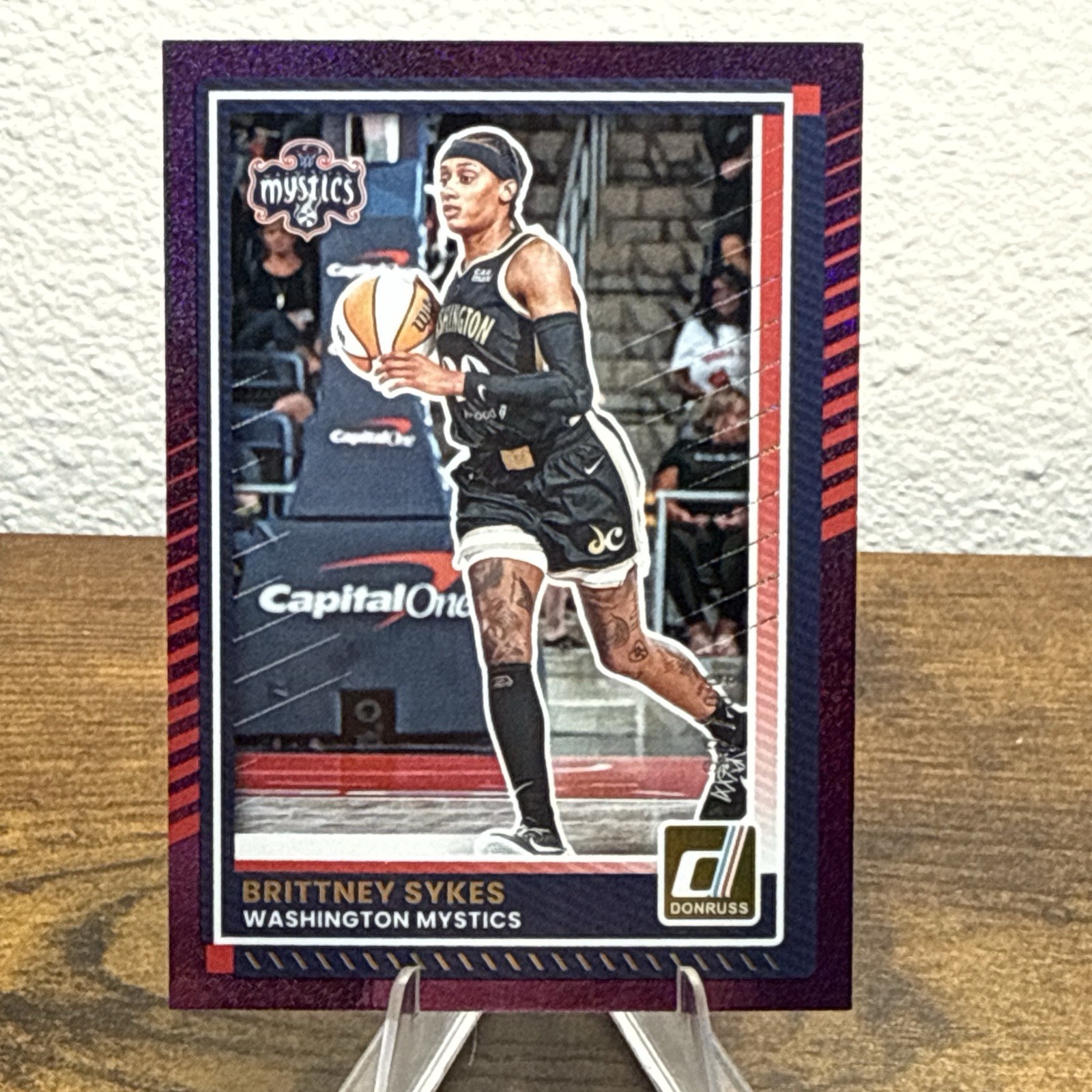 2025 Panini Donruss WNBA - Brittney Sykes #41 Purple Shimmer /99