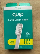 Quip Sonic Toothbrush Head Refills  4pk