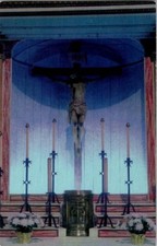 San Luis Rey - Oceanside California CA : CHURCH SCENE a/14 BA9469