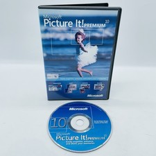 Microsoft Picture It Premium 10 CD Tools Organize Edit Create Share Photos