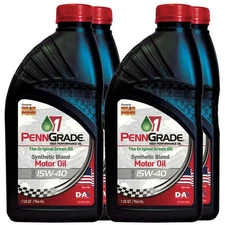 Brad Penn / PennGrade 1 Semi-Synthetic Engine Oil 71586, 15W40, 4 Quarts