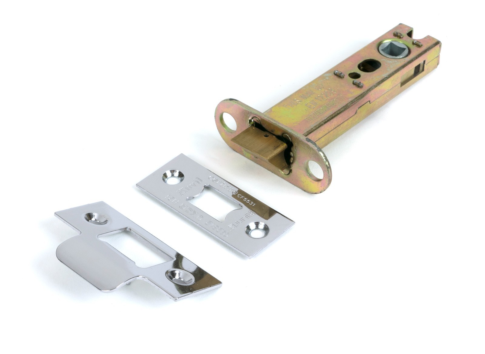 From The Anvil 51756 Polished Chrome 4"" Heavy Duty Latch