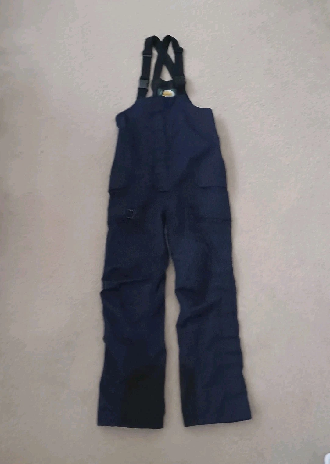 Cabelas Outdoor Gear Small Navy Blue 100% Nylon Fishing Overalls Gore-Tex Gear