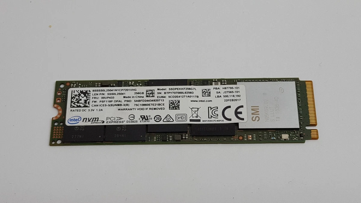 Intel 256 GB Solid State Drives for sale | eBay