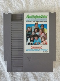 Anticipation Nintendo NES 1988 with Manual  & Clear Blue Case
