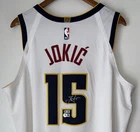 Nikola Jokic Signed Denver Nuggets Nike ADV NBA Authentic Auto Jersey USASM BAS