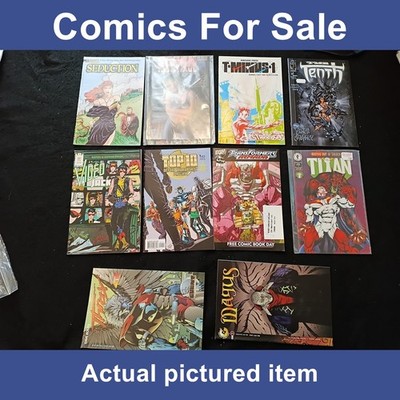 10 x Mixed #1 issue US comics bundle -  Seduction Scorn Heatwave (LOT#15071)