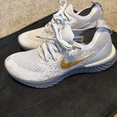 Nike Epic React Flyknit Womens Vast Gray Running Shoes