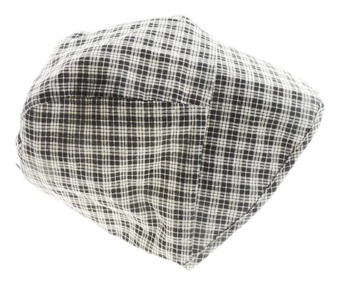 Baby Girls Gingham Cotton Sun Hat – Black 3-12 Months