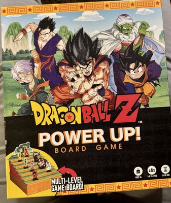 Dragon Ball Z Power Up! Multi-Level 3D Board Game 2010 VG Used Z-Fighters 