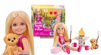 194735342433 Barbie Chelsea Biwakowa Przygoda Lalka I Akcesoria Jjv61 Mattel