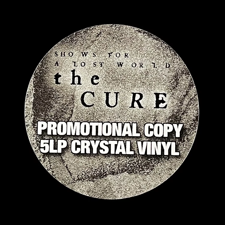THE CURE BOX SET 5xLP Shows For A Lost World Crystal Colour 250 Copies) PROMO - Image 3 of 3