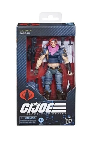 GI JOE Classified Series 6"Cobra Dreadnok Zandar Action Figure