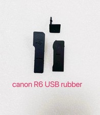 USB / AV OUT/ HDMI Interface Rubber Cover Cap Set for Canon EOS R6