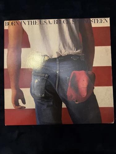 Bruce Springsteen Born in the USA Vinyl LP Record 1984, QC 38653, Columbia