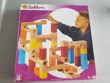 Eichhorn Holz Kugelbahn Retro Bauklötze