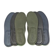 New ECCO Men's Comfort  Men’s Real Leather Insoles Sz 44-50