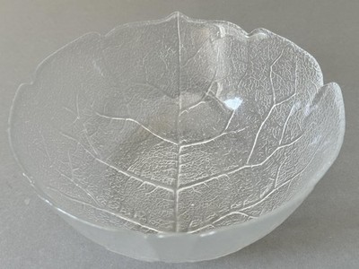 Arcoroc Aspen Blattmotiv Luminarc Schüssel aus Glas 18 x 7 Bol Verre FRANCE