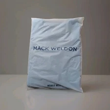 NWT Mack Weldon ACE Crew Neck Sweatshirt Men's Size XL Ice Storm Heather Blue