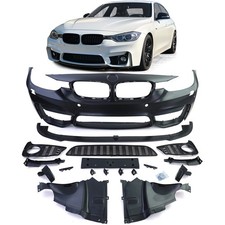 Sport Front Sto�stange + Spoilerlippe mit ABE f�r 3er BMW F30 F31 11-19 mit PDC