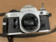 Canon AE-1 Program 35mm Film Camera, Body Only, AS-IS UNTESTED!