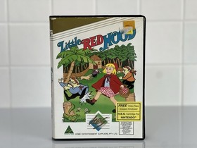 Little Red Hood HES Nintendo NES PAL Flat Cart Black Case Variant AUS