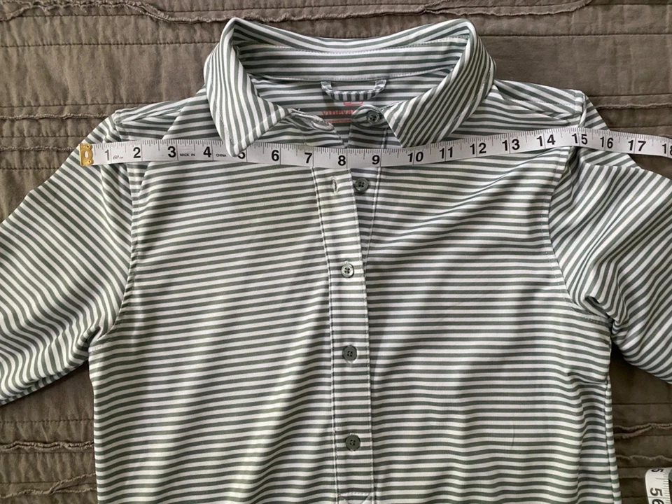 Vineyard Vines Sankaty Margo 3/4 Sleeve Striped Dress Womens Size 2XS Nautical - Image 4 of 4