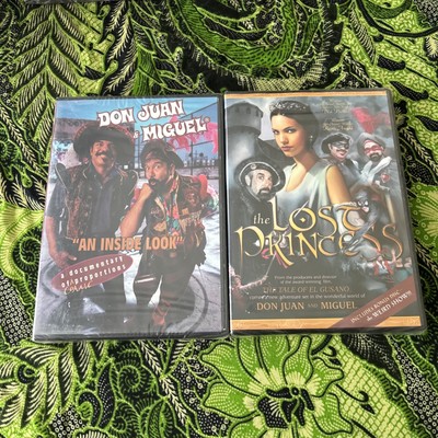 Don Juan & Miguel Dvd Lot Lost Princess Weird Show Documentary Sealed