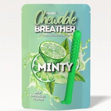 Health Chews MINTY Quit Smoking Aid Nicotine-Free Aromatherapy Chew Stick