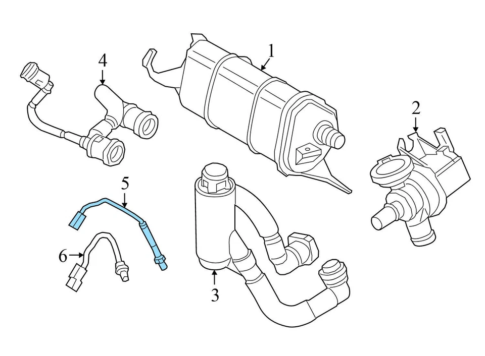 BMW I3 2014-2021 0,6 L - O2 / Sensor de oxígeno 8604930 Foto 3 de 4