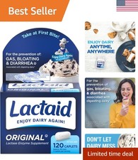 Strength Lactose Intolerance Relief Pills - 9000 , 120 Count Caplets