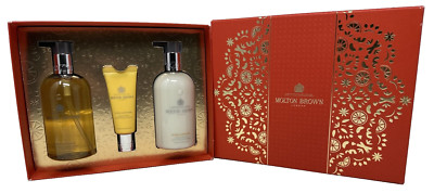 Molton Brown Flora Luminare Hand Care Set - 10oz Lotion & Hand Wash, 4oz Cream