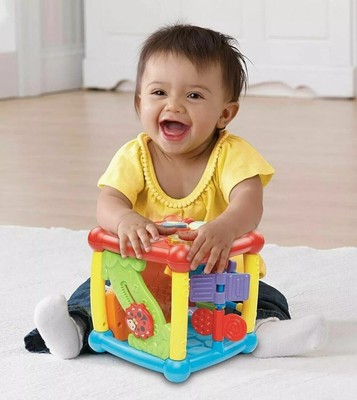 Cubo Juguetes Musicales Didacticos Educativos Para Bebes Niños Mas Inteligentes