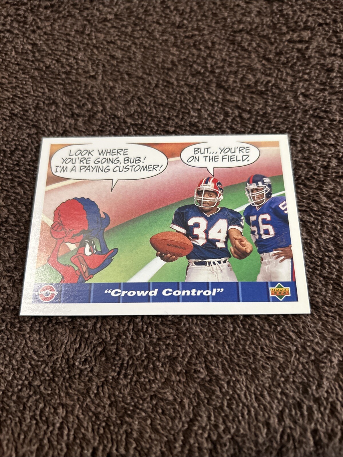 1992  Upper Deck Comic Ball IV #111 Crowd Control